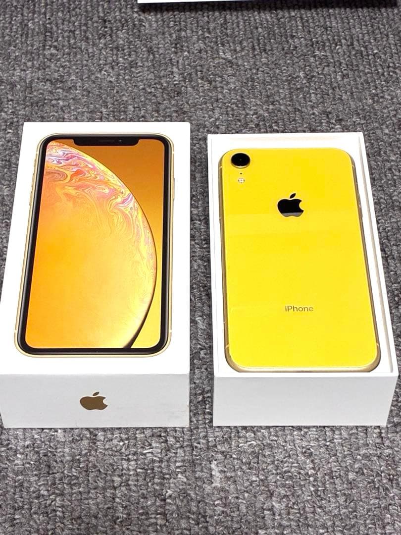 Apple iPhoneⅩr本体　イエロー au 64GB Apple iPhone XR Yellow 64GB (Factory Unlocked) - Good Condition | eBay