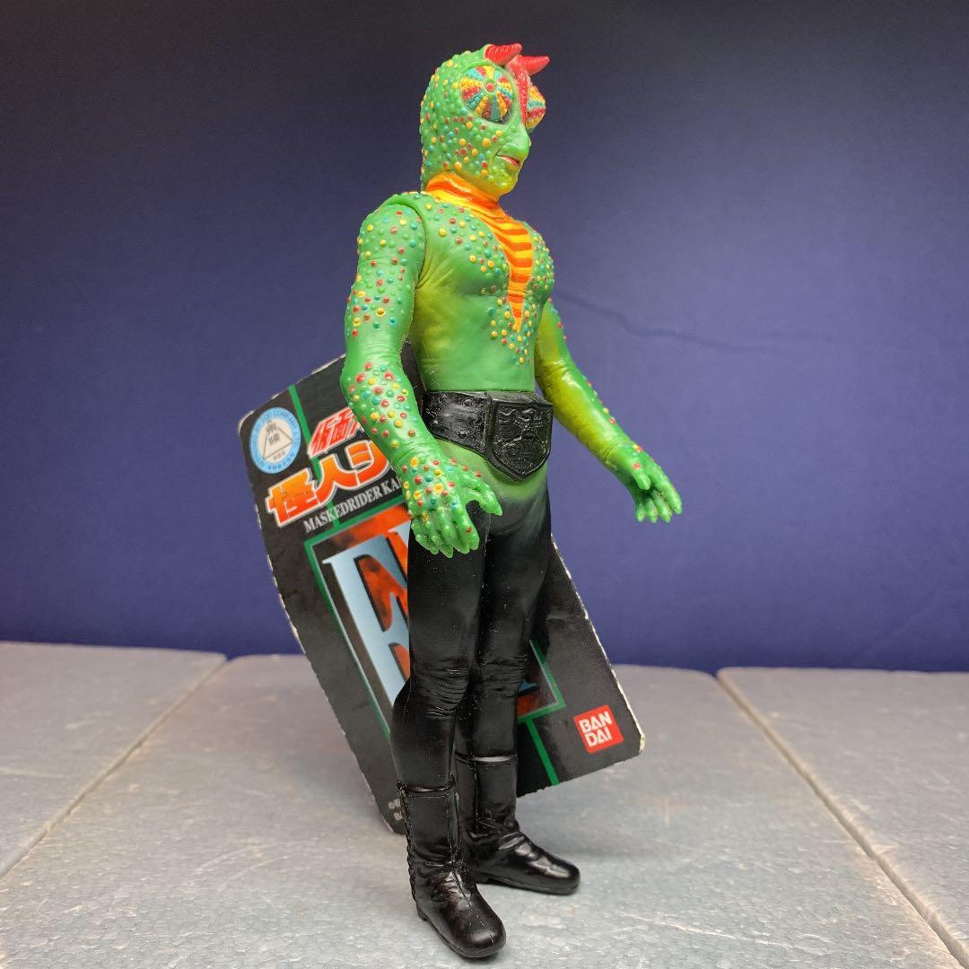 仮面ライダー 怪人シリーズEX 死神カメレオン ソフビ - メルカリ