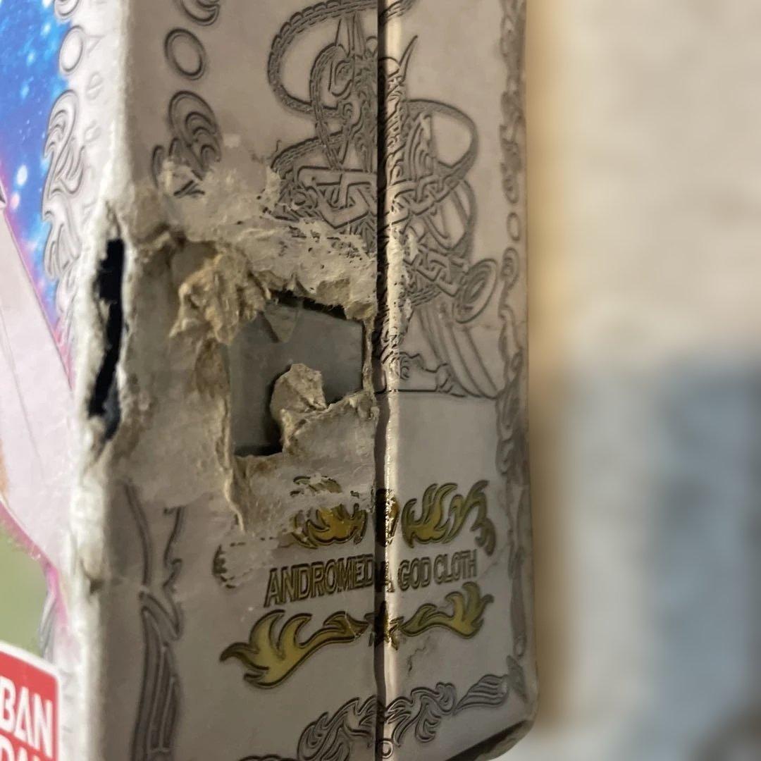 【新品・未使用品】聖闘士星矢 アンドロメダ瞬神聖衣（ゴッドクロス）箱凹みあり