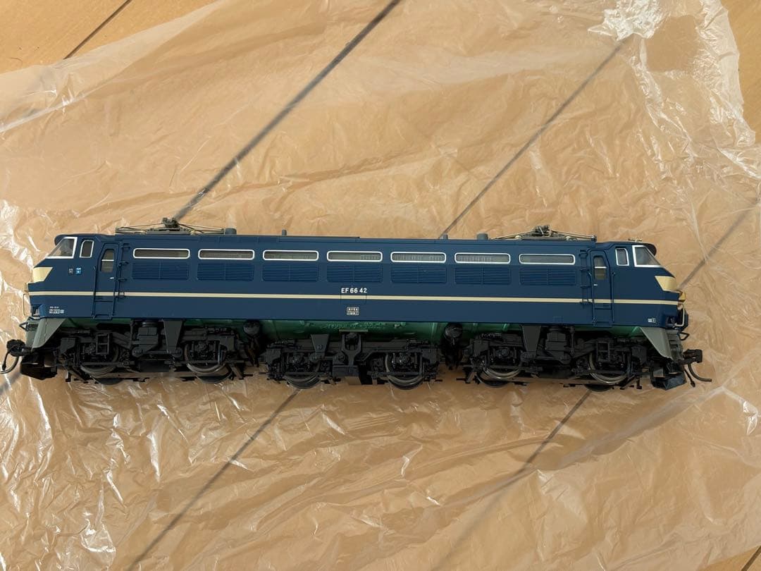 TOMIX HO-116 国鉄 EF66【ひさし付】手すり等真鍮に交換