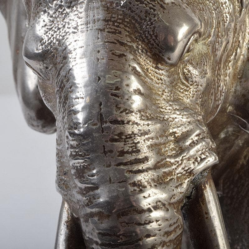 金属工芸 象 置物 重さ約1713g V 9092 - メルカリ