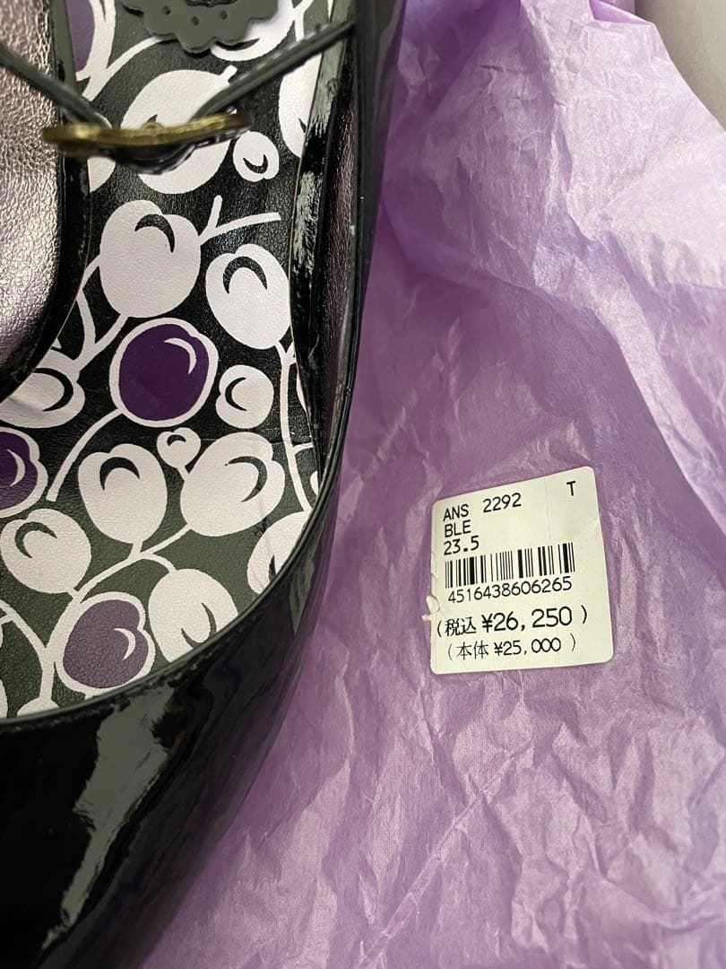 【ANNA SUI】猫足パンプス 23.5cm【アナスイ】