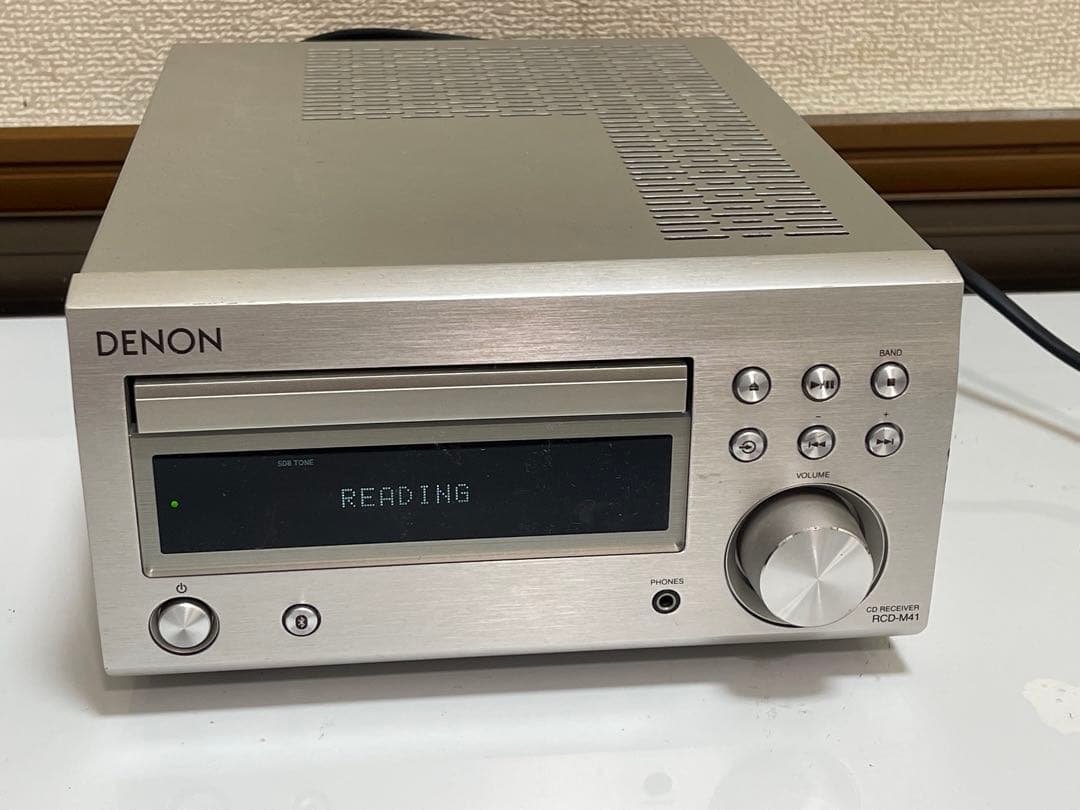 DENON CD RCD-M41プレーヤー シルバー デノン、Bluetoothに対応した高音質CDレシーバー「D-M41」 - 価格.com