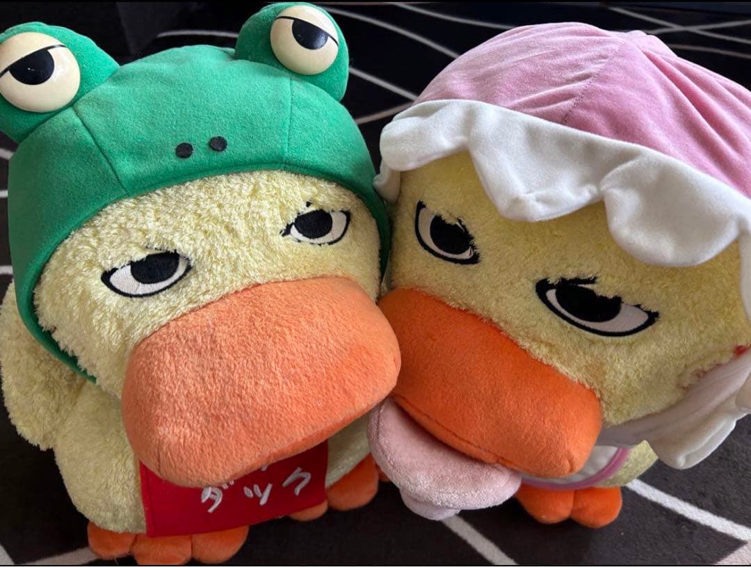 希少 レア なにわダック ぬいぐるみ アヒル 喋る 関西弁 大中小セット ベビー