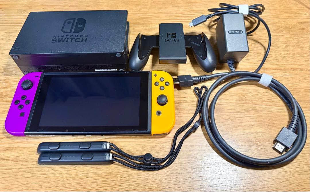 旧型 Nintendo Switch 本体 グレー Joy-Con買直し 箱無し - メルカリ