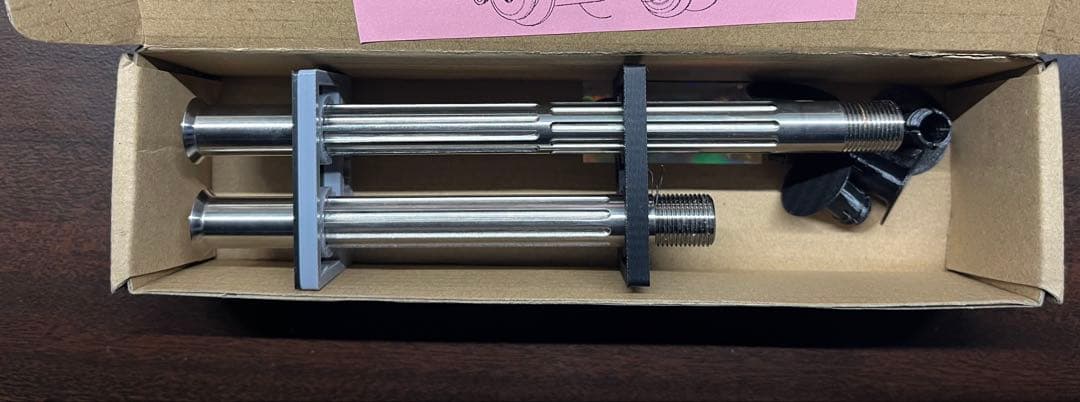 スペシャライズド用 チタンスルーアクスル Specialized SL8 SL7 SL6 Venge Aethos用隠しレバーチタンスルー