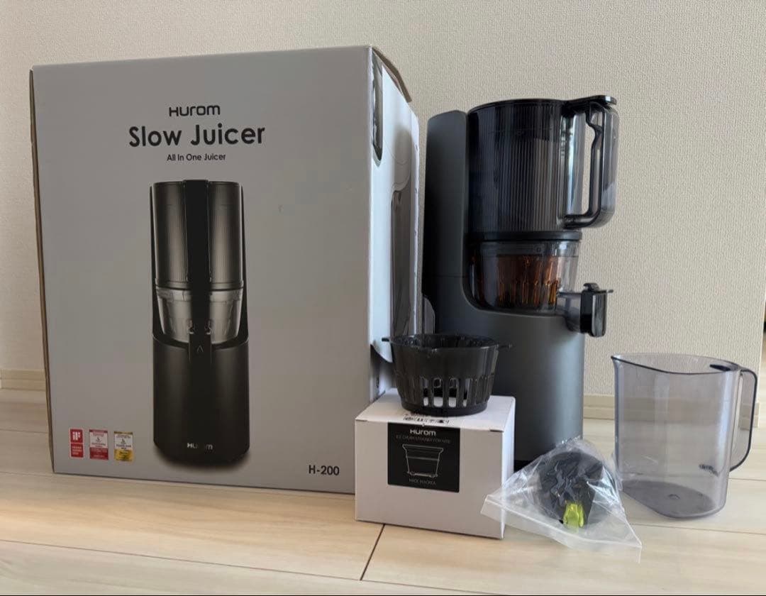 HUROM ヒューロム スロージューサー H−200ーDBAA03 H-200 | 製品情報| HUROM（ヒューロム）公式サイト