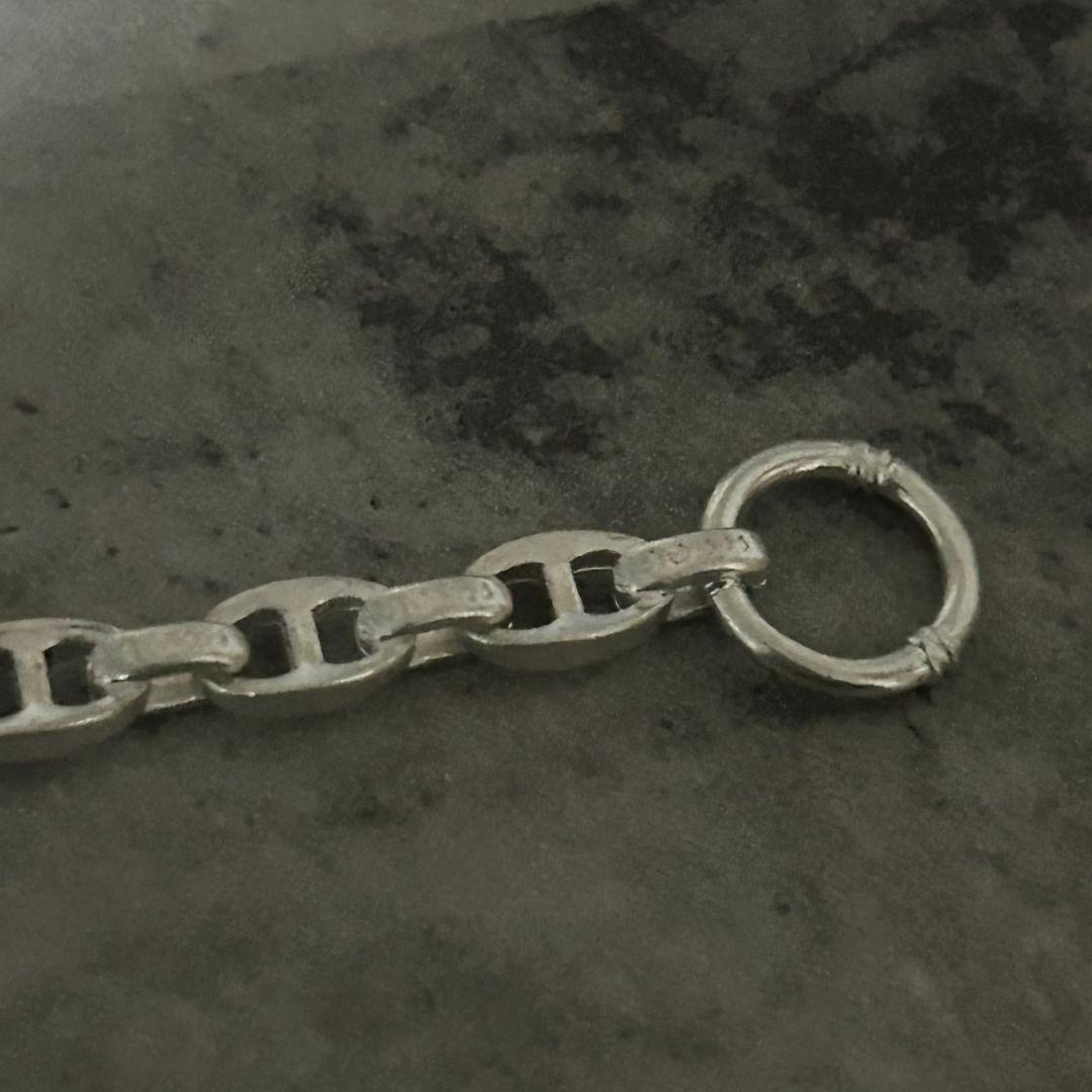 希少レア】ヴィンテージ シルバー ネックレス シェーヌダンクル風