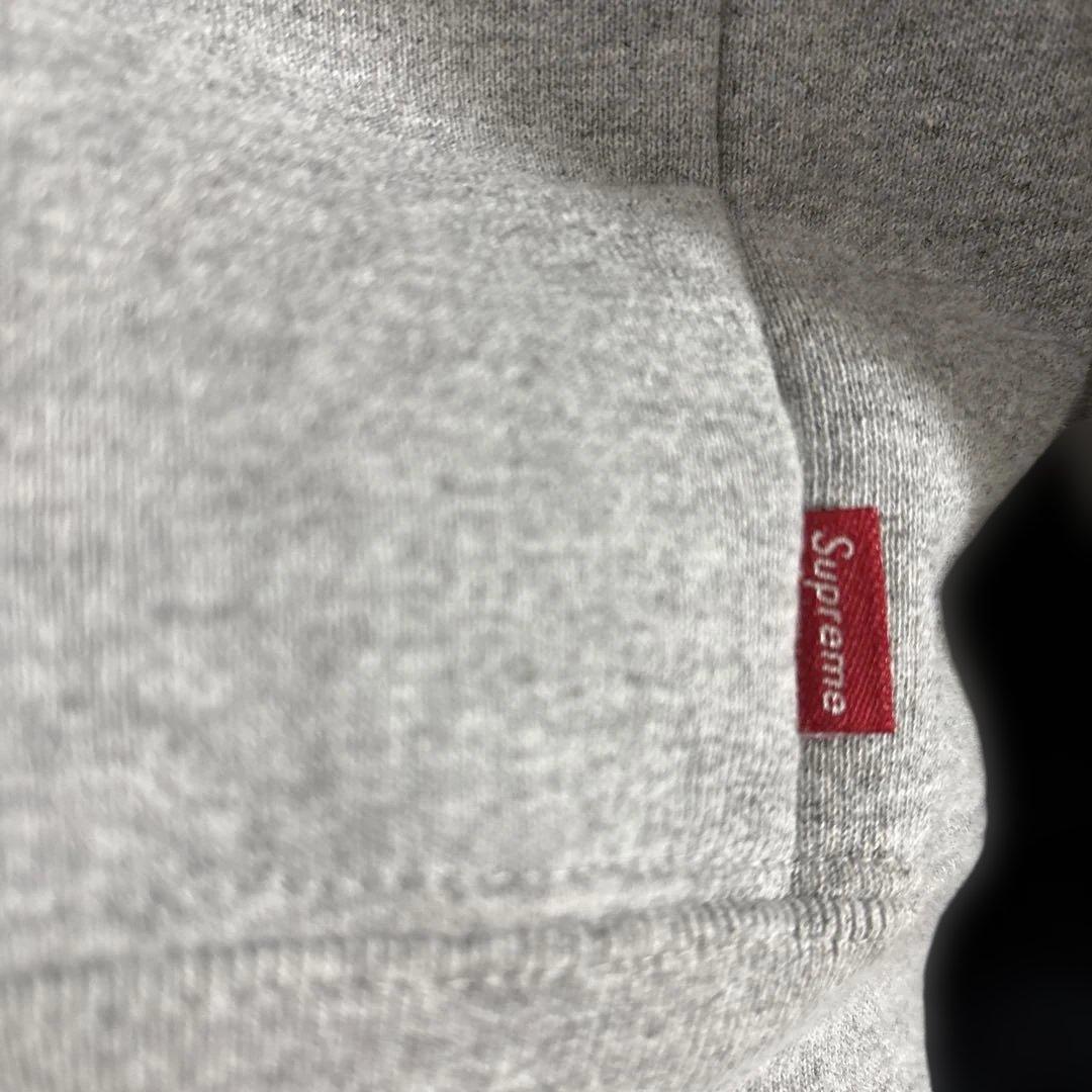 Supreme グレー フード付きジップパーカーの通販はau PAY マーケット