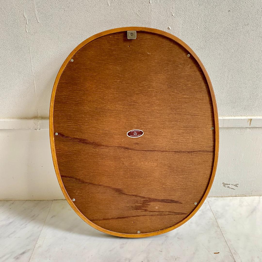 柳宗理デザイン 秋田木工 壁掛け鏡 ウォールミラー 曲木 希少 - メルカリ