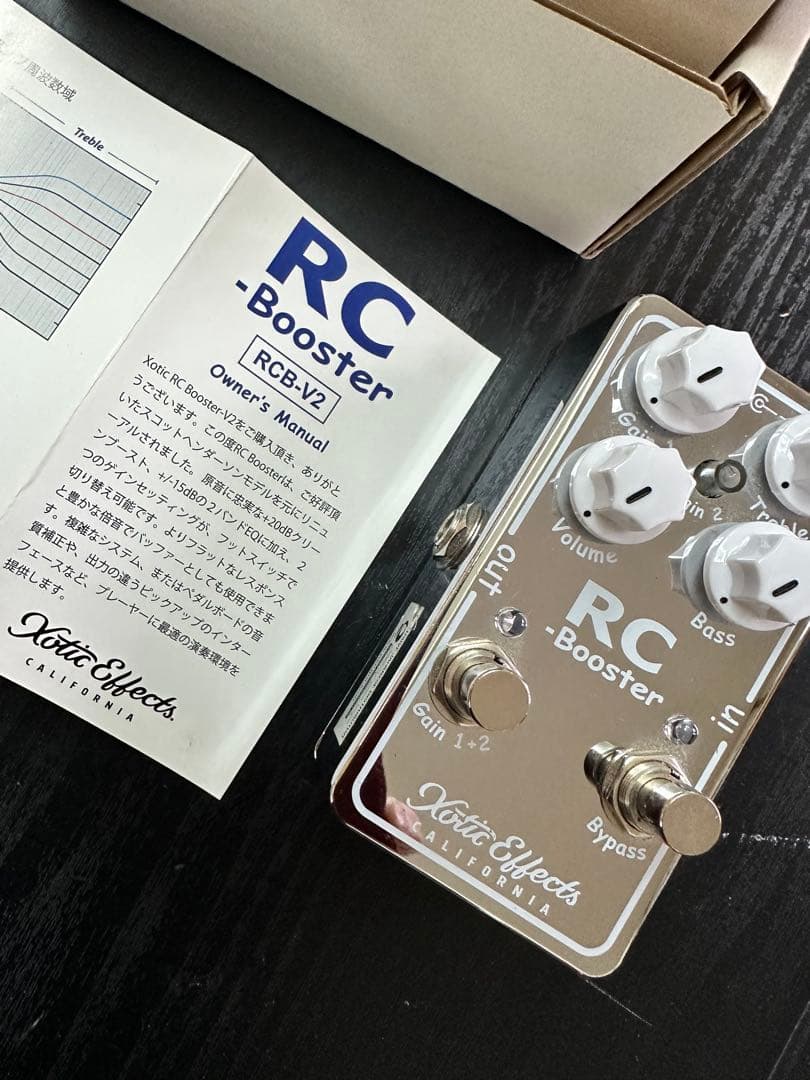 ギター Xotic Effects RC-Booster V2 (RCB-V2)