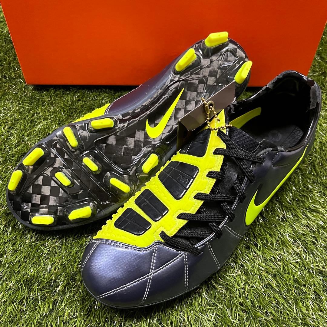 サッカースパイク ナイキ トータル90 レーザー エリート FG T90 NIKE ナイキ トータル90 レーザー エリート FG(ホワイト×オレンジ