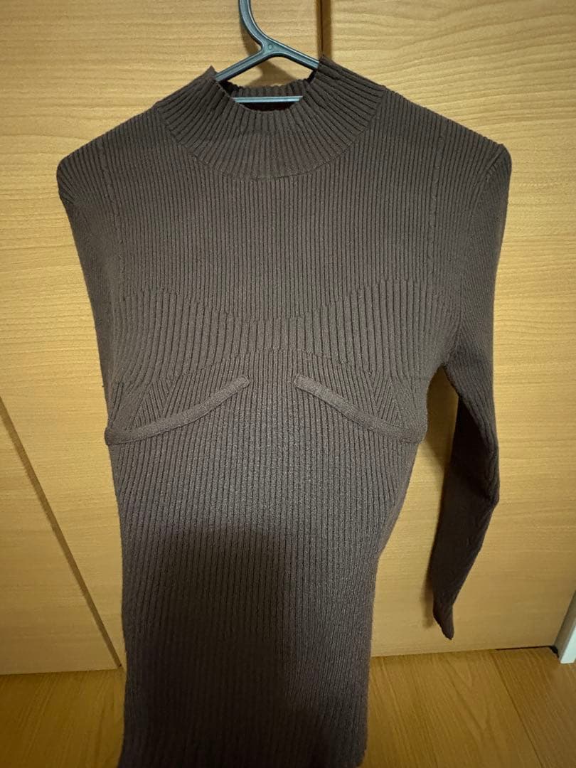 Eaphi BUSTIER LINE RIB KNIT