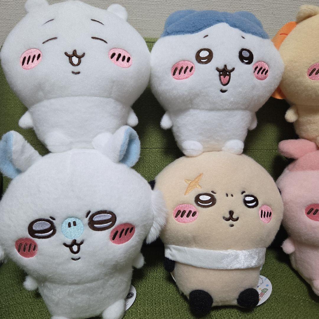 早い者勝ち　ちいかわ　しーぷわぬいぐるみ①②　8種コンプリート