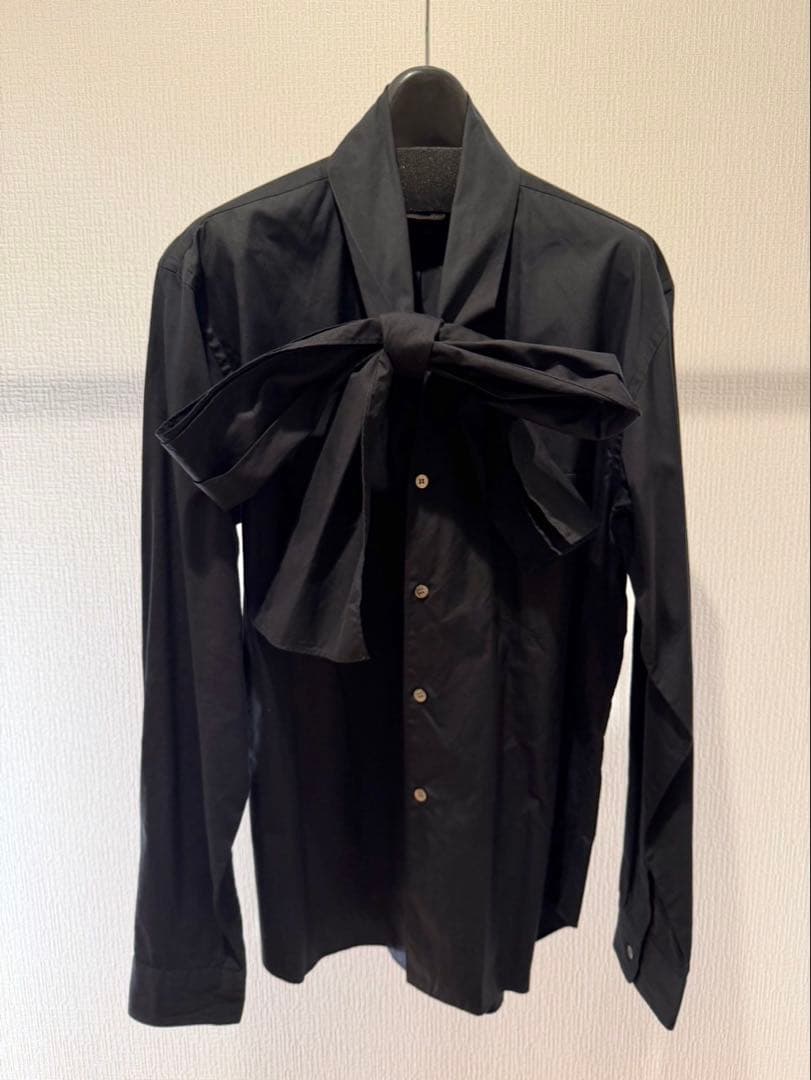 Homme plus 12aw リボンブラウス Homme plus 12aw リボンブラウス - メルカリ