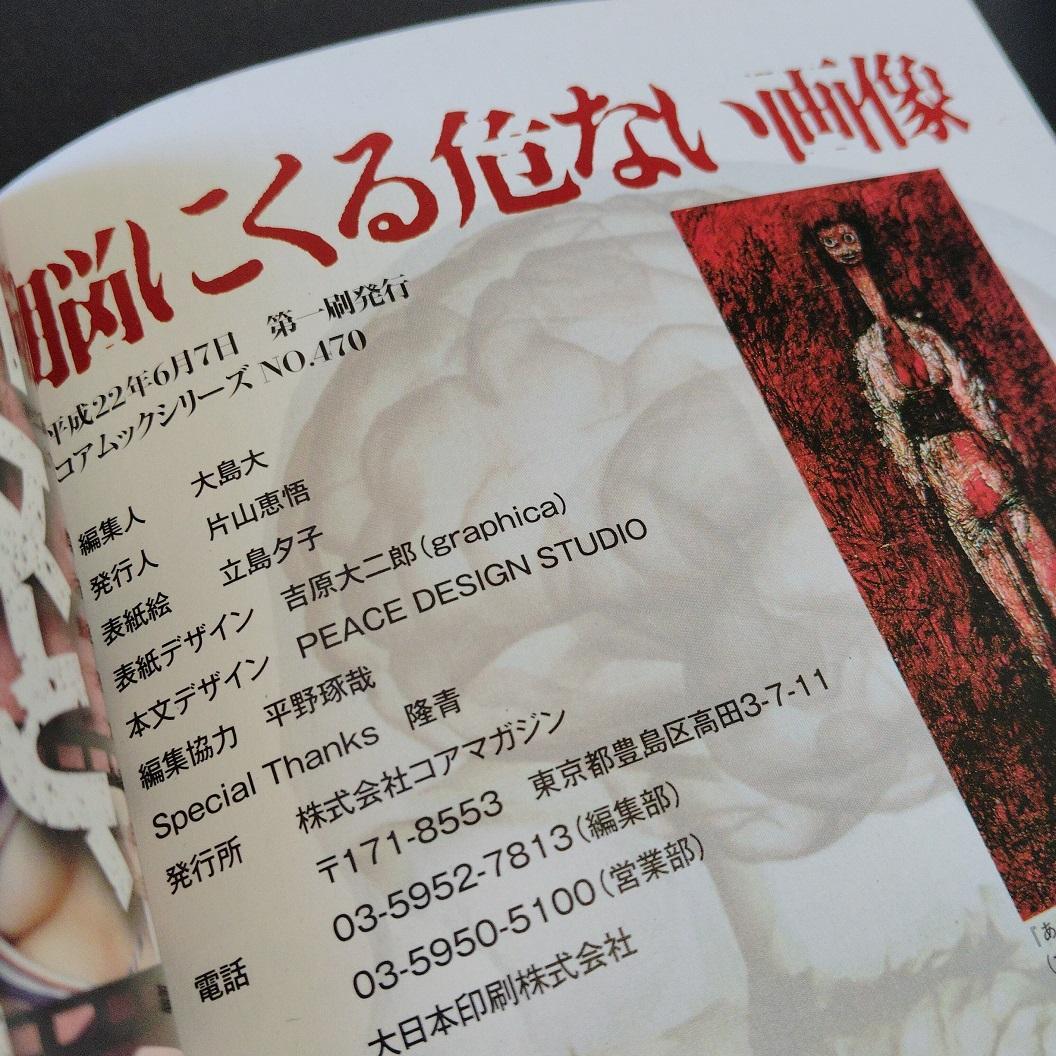 脳に来る危ない画像 本当に狂ってるヤバい本 2010年製 平成22年 禁止 危険