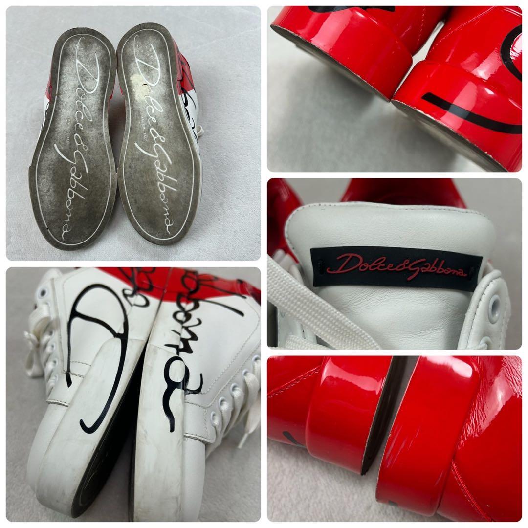 K631 美品 23.0cm ドルチェアンドガッバーナ スニーカー レディース