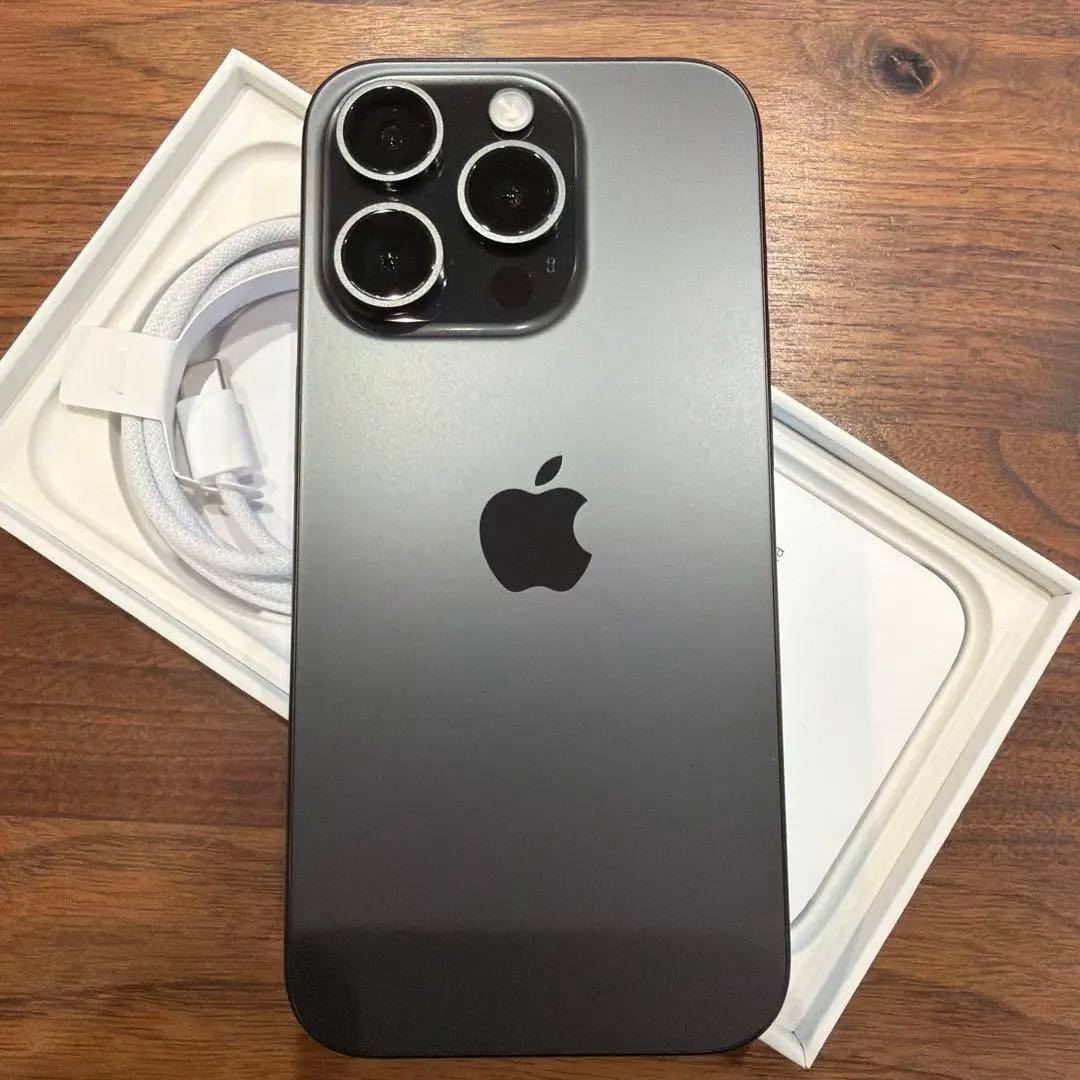 【超美品】Apple iPhone 15Pro 128GB iPhone 15 Pro 128GB - ブルーチタニウム（SIMフリー）[整備済製品