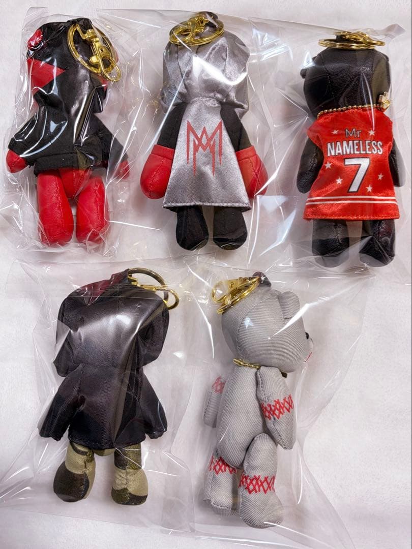 the GazettE ベアキー リング ベア REITA れいた 5種 未使用