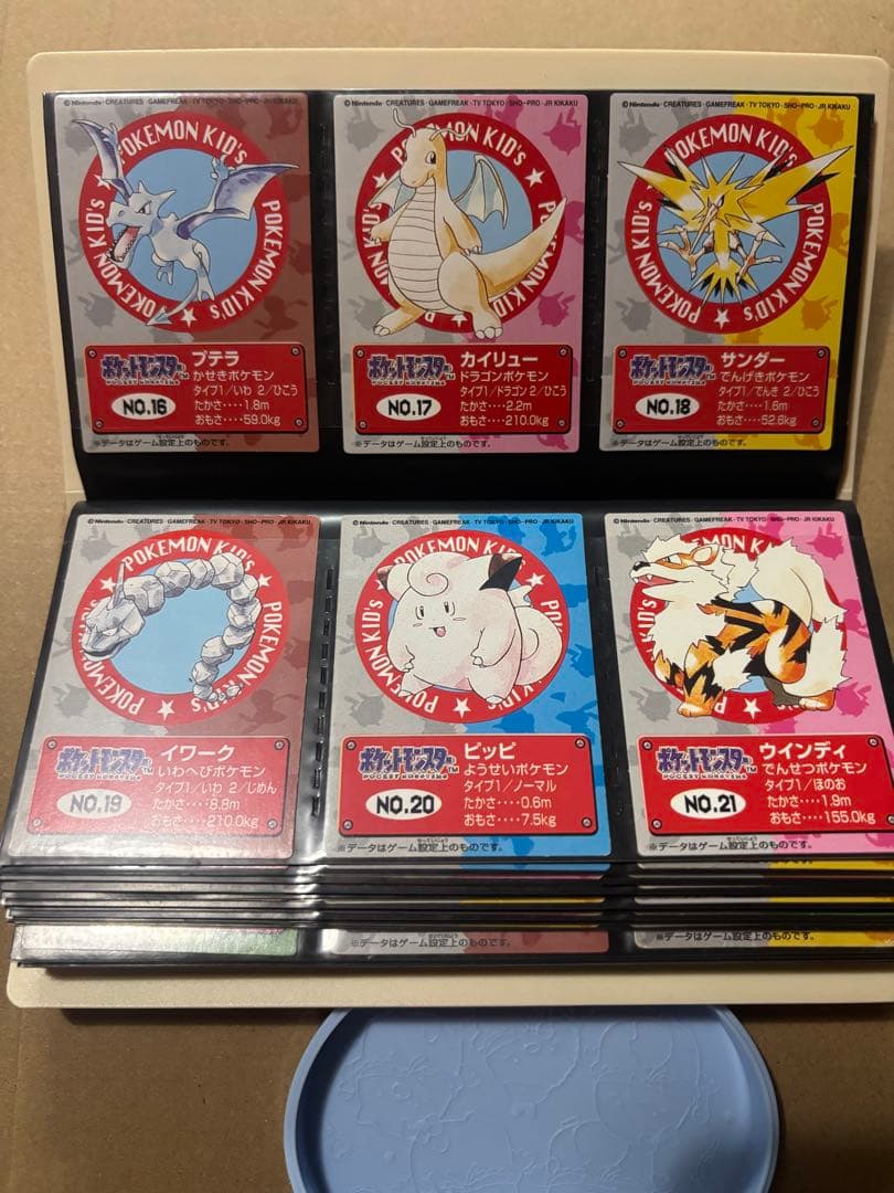 ポケモン　キッズ　カード　フルコンプ　おまけ　ファイル付　リザードン　ピカチュウ