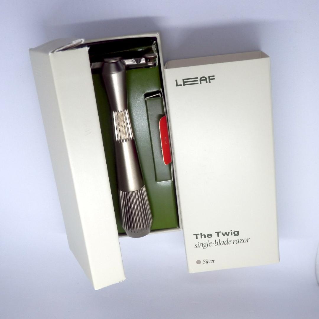 片刃剃刀ホルダー Leaf Twig両刃カミソリ - メルカリ