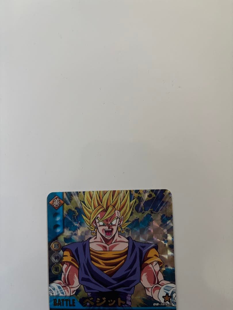 【希少・キラ】ベジット（超サイヤ人）DB-189-1｜2006年製 初期カード