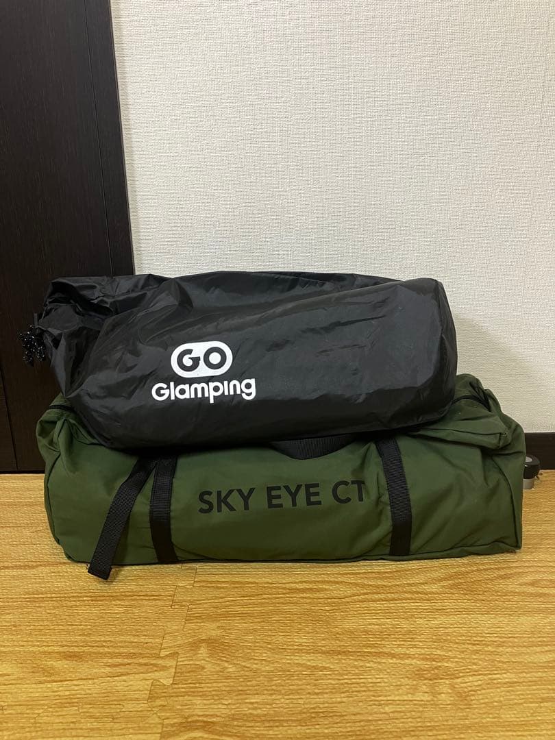 GO Glamping SKY EYE CT テント + 専用フライシート タイムセール中】GOGlamping SKY EYE CT コットテント専用フライシート