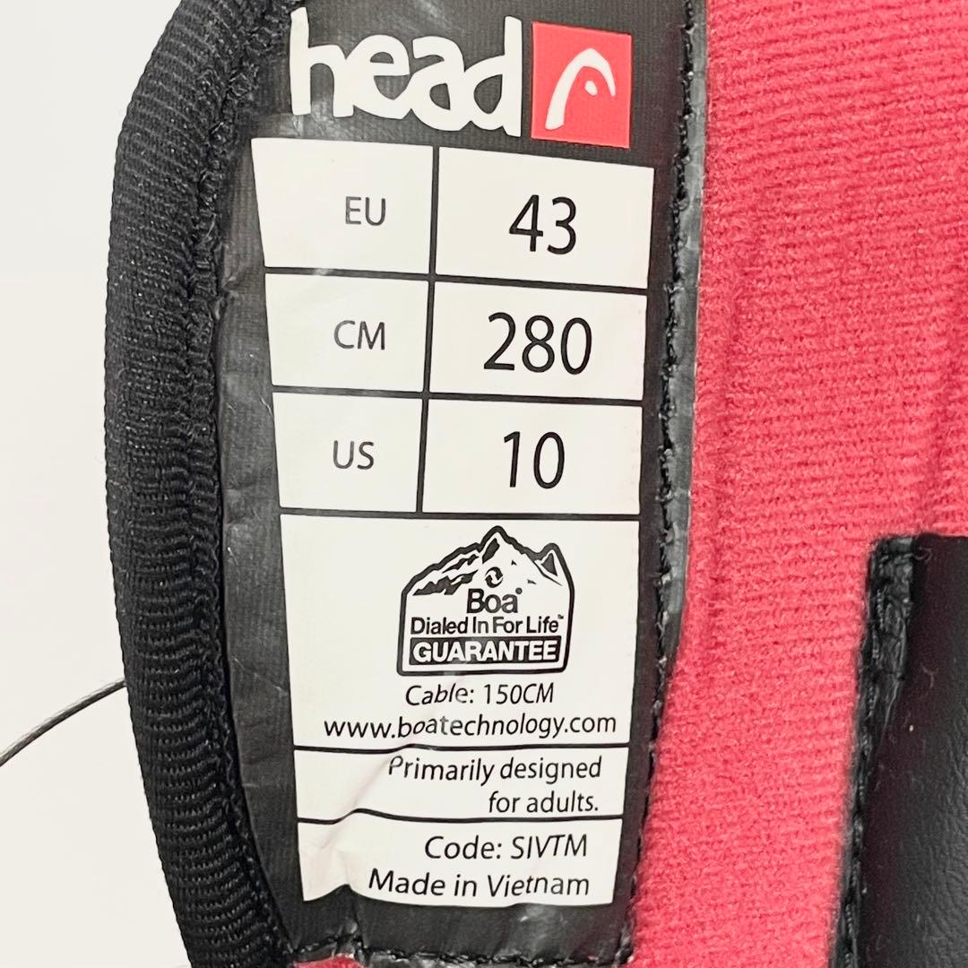 【美品】HEAD BOA TWO 28.0cm スノーボードブーツ