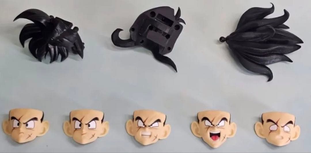 【ラスト1】S.H.Figuarts用 ヤムチャ ヘッドパーツ