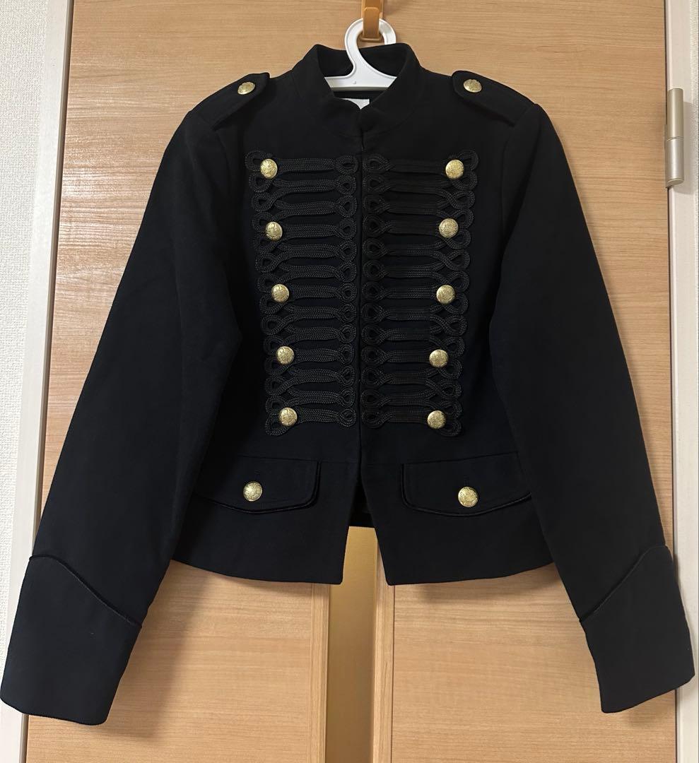 GAP ギャップ ナポレオンジャケット ショート丈 金ボタン エポレット