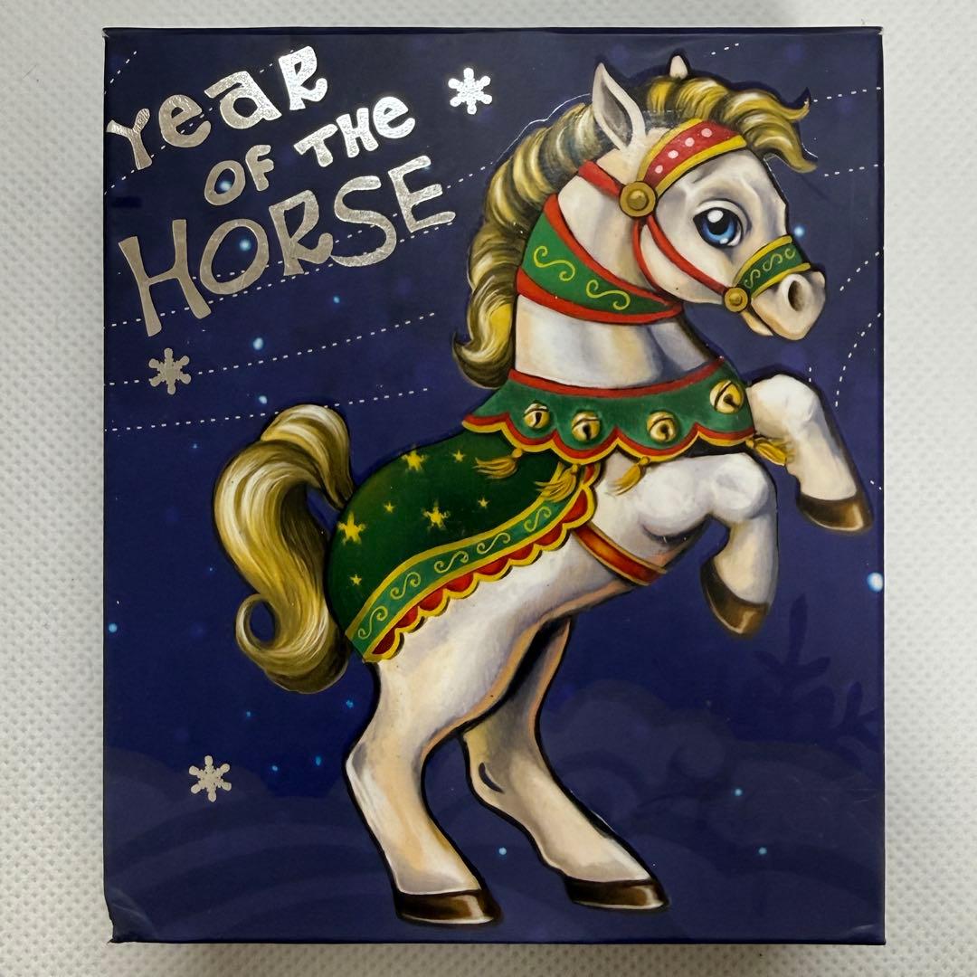 オーストラリアパース造幣局製 クック諸島1/2オンス銀貨 ミドル