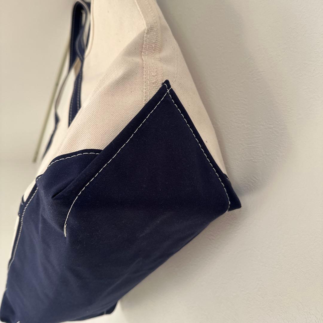 【L.L.Bean】USA製 ボートアンドトート ラージ ネイビー 新品未使用