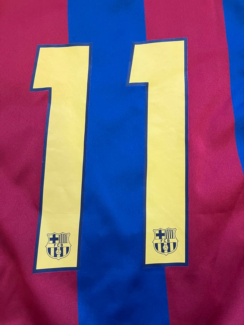 FCバルセロナ ホーム ユニフォーム 11番 カンテラ時代のメッシ - メルカリ