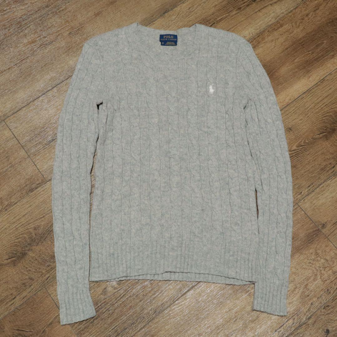 POLO RALPH LAUREN■カシミヤ混 ケーブル ニット セーター POLO RALPH LAUREN（ポロ・ラルフローレン） セーター ニット ケーブル