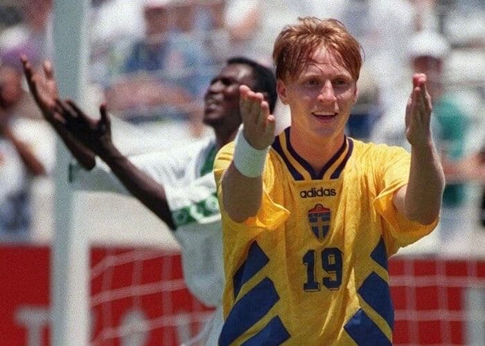 1994 スウェーデン代表 アンデション オフィシャル 当時物ユニフォーム