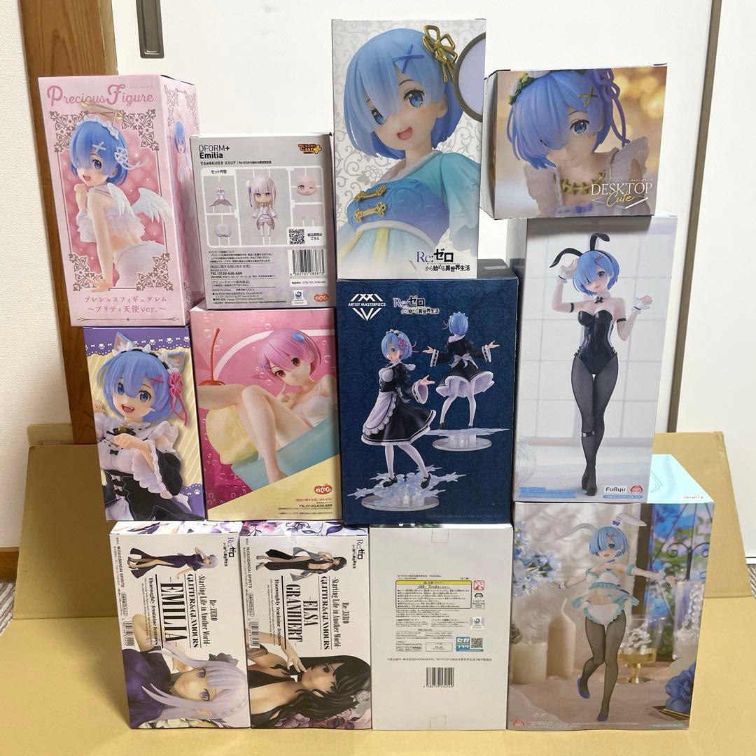 Re：ゼロから始める異世界生活 レム ラム エミリア 12個 セット まとめ売り