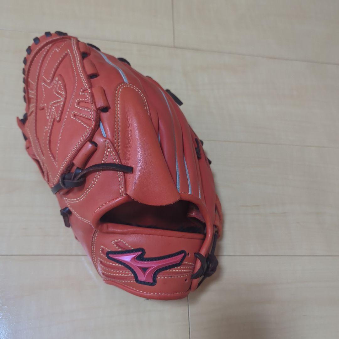 ミズノ 軟式野球グローブ オレンジ 楽天市場】ミズノプロ 軟式 グラブ スプレンディッドオレンジの通販