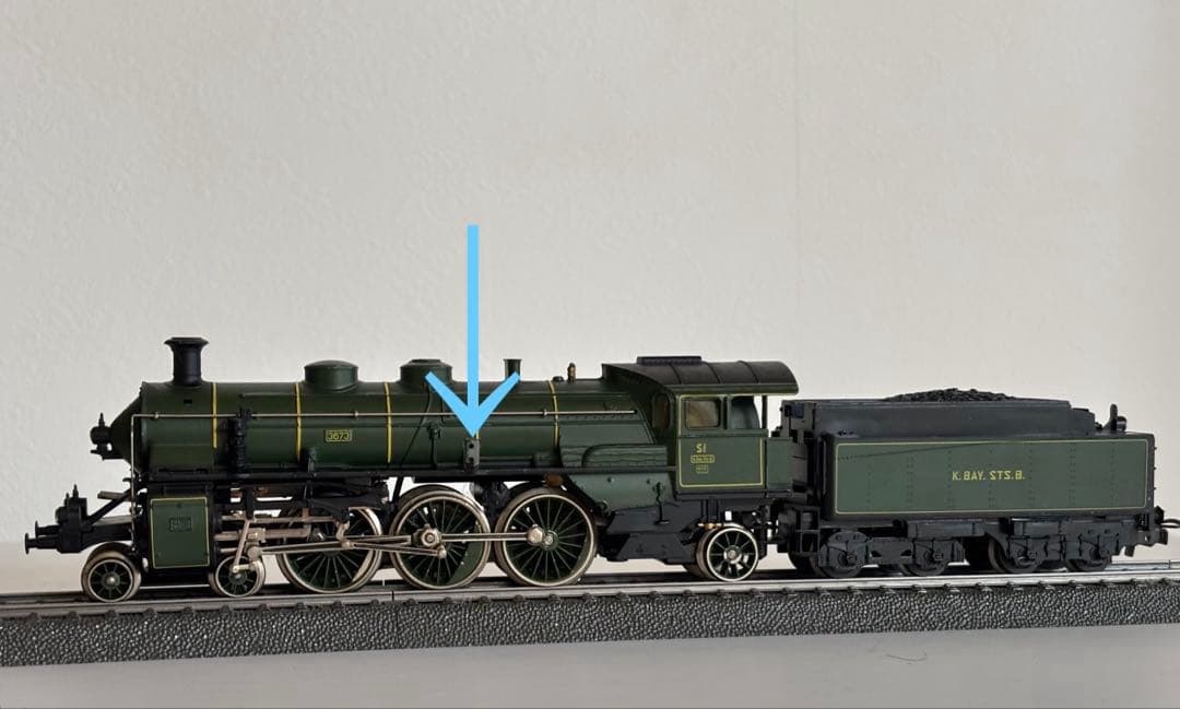 メルクリン Märklin HO 3092 バイエルン王立国鉄　S3/6 稼働品