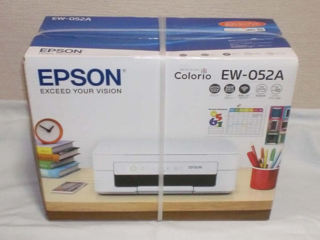 ＥＰＳＯＮ　プリンター複合機≪カラリオ　ＥＷ－０５２Ａ≫未開封新品　インク付属 カラリオ 【新品未開封品/セットアップインク付属/メーカー保証付