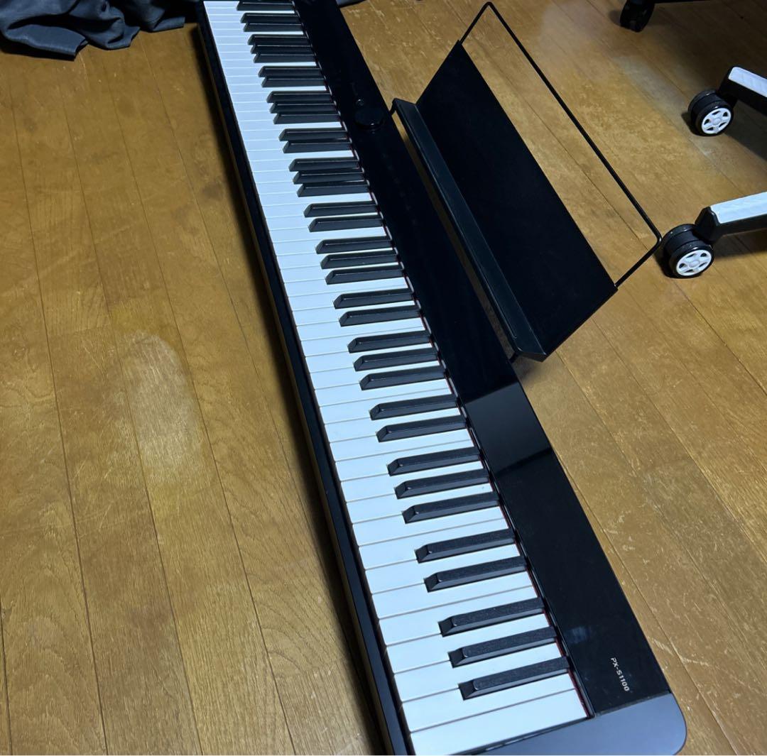 (美品)CASIO Privia PX-s1100電子ピアノ付属品完備22製 CASIO（カシオ） 【最短翌日お届け】電子ピアノ 88鍵盤 CASIO Privia