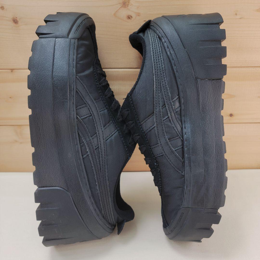 オニツカタイガー デレゲーション チャンク ブラック 24.5cm