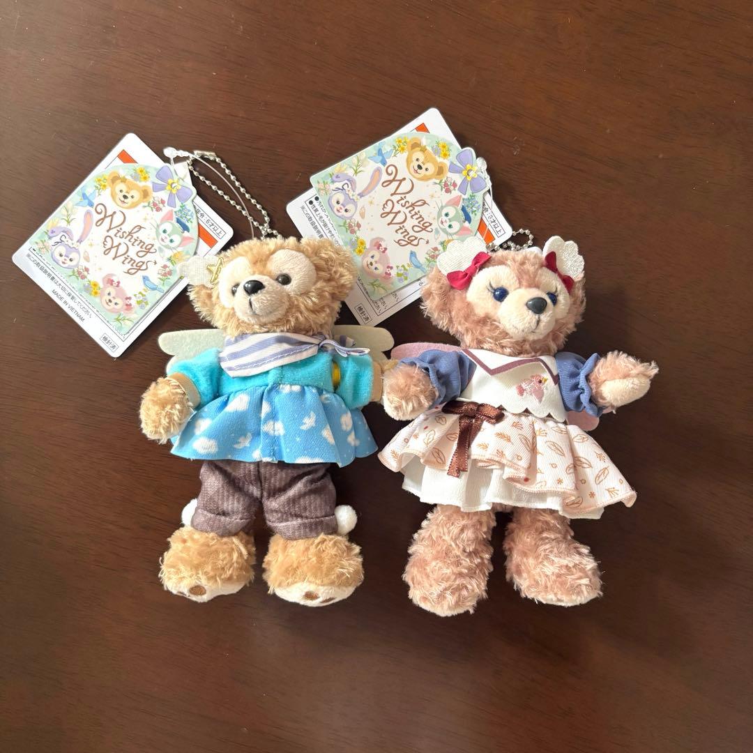 ウィッシング・ウィングス ぬいぐるみキーホルダーダッフィ シェリー