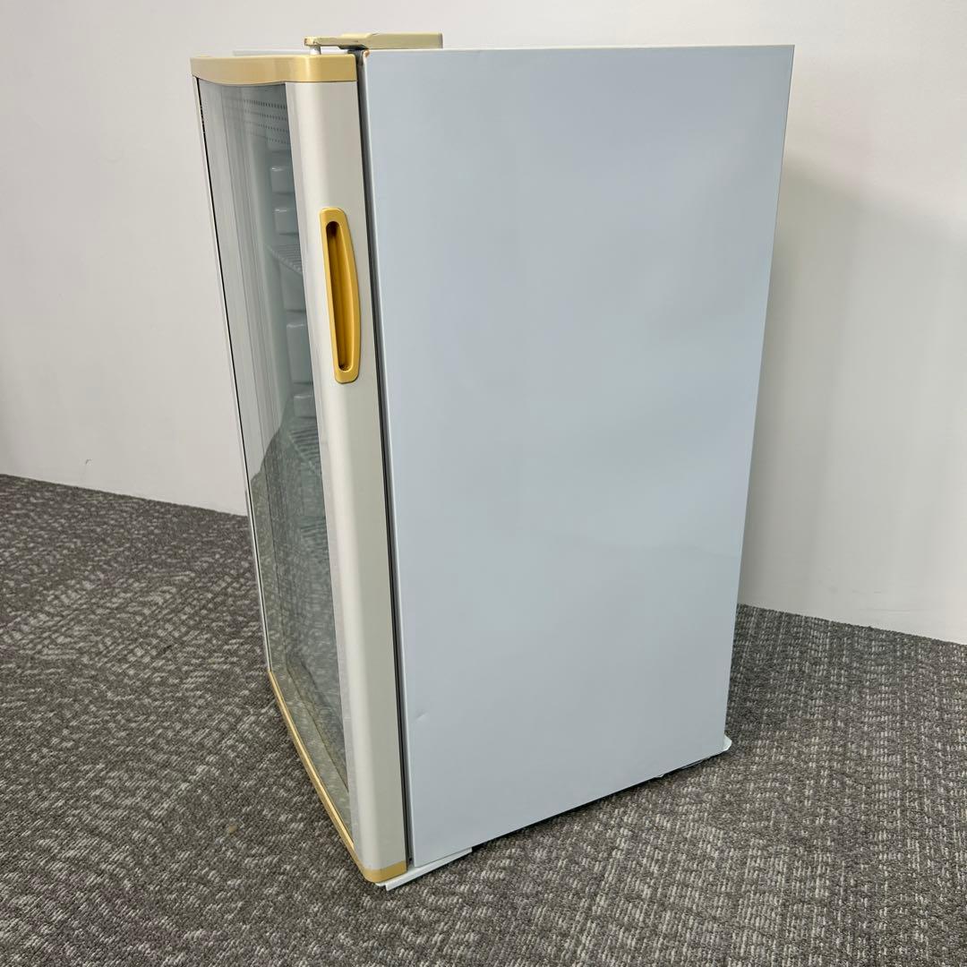 62 業務用 冷蔵ショーケース オフィスコンビニ XW-105 左右開き 小型