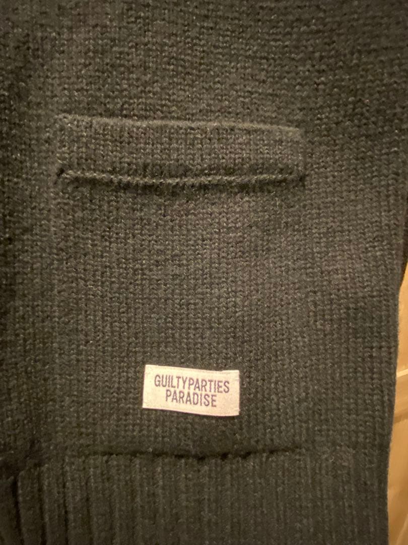 年末セール！ ワコマリア カーディガン 希少 L ウール100% - メルカリ