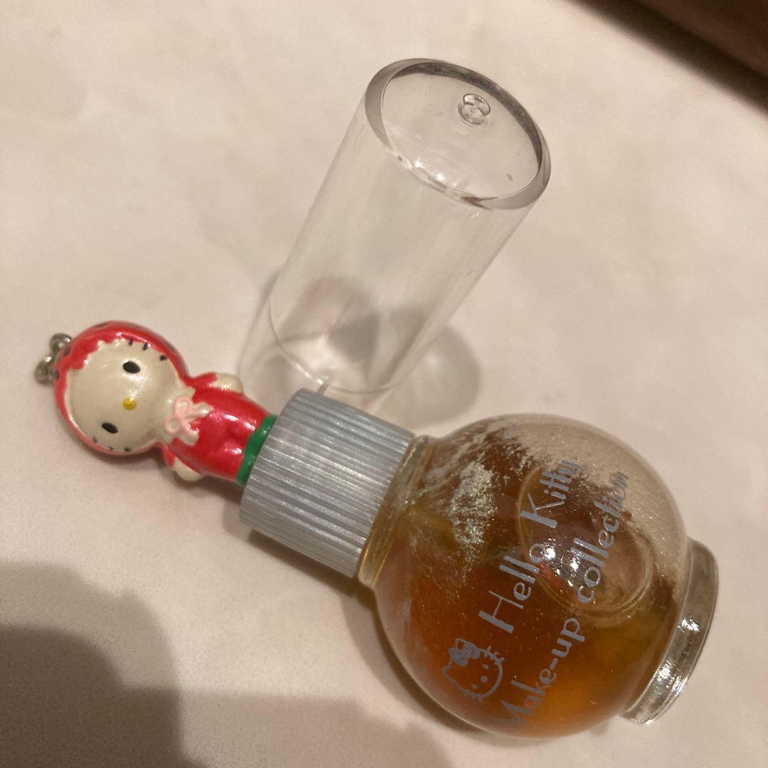 レトロ《2002年 ハローキティ ネイルカラー》当時物コスメ☆マニキュアホワイト