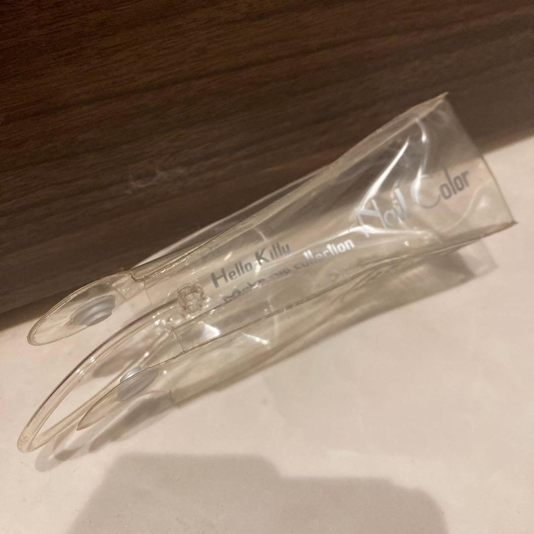 レトロ《2002年 ハローキティ ネイルカラー》当時物コスメ☆マニキュアホワイト