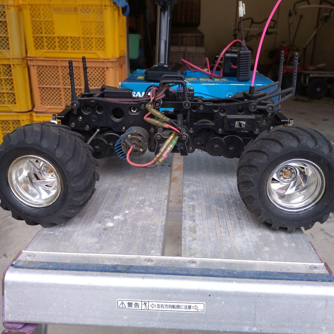 タミヤ　ダブルブレイズ 4WD RCカー　プロポ　充電器 放電器　セット