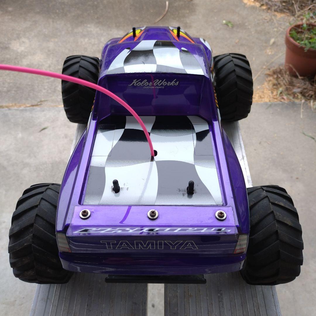 タミヤ　ダブルブレイズ 4WD RCカー　プロポ　充電器 放電器　セット