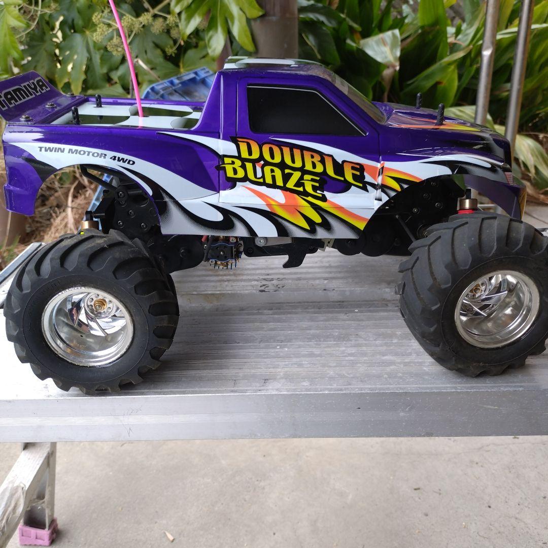 タミヤ　ダブルブレイズ 4WD RCカー　プロポ　充電器 放電器　セット