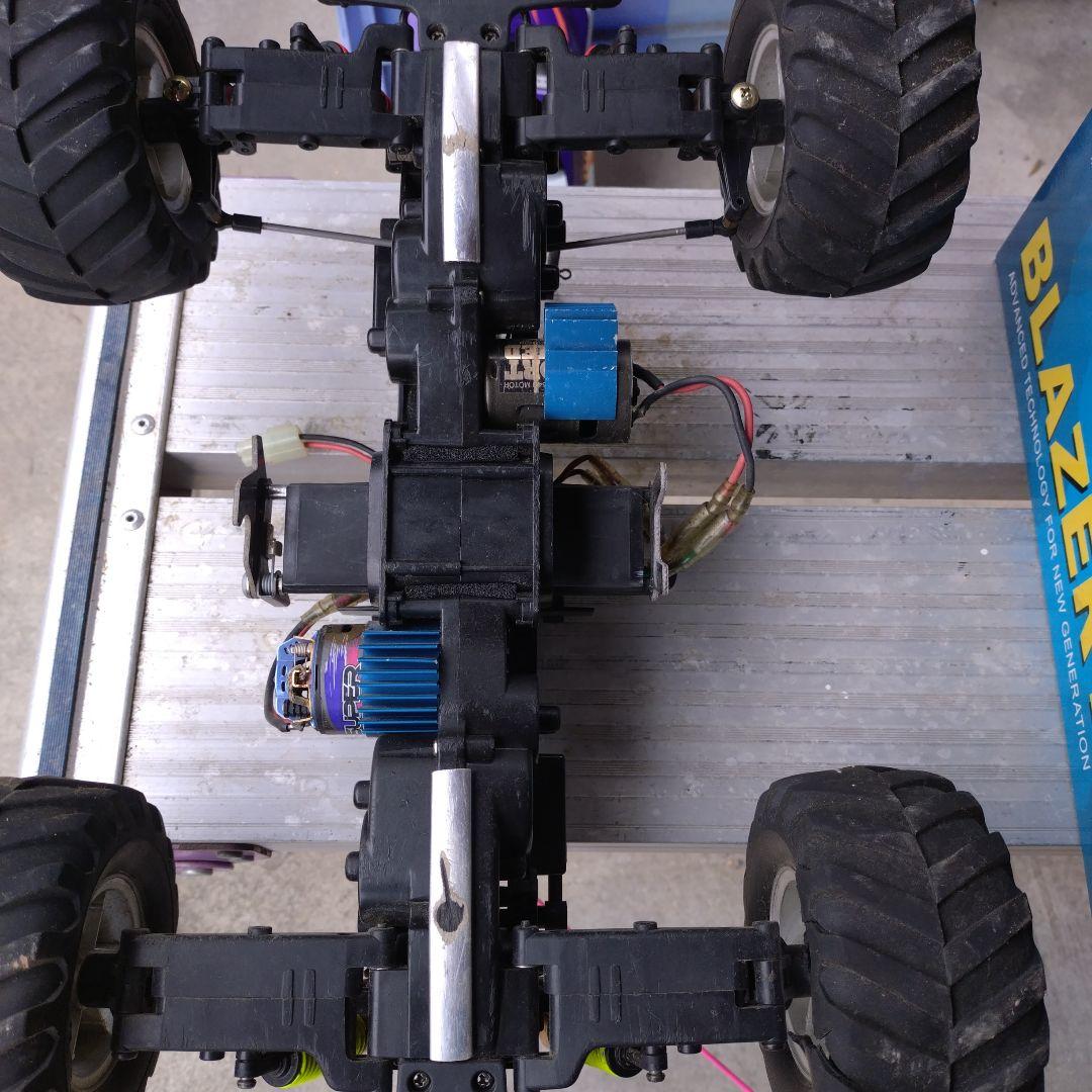 タミヤ　ダブルブレイズ 4WD RCカー　プロポ　充電器 放電器　セット